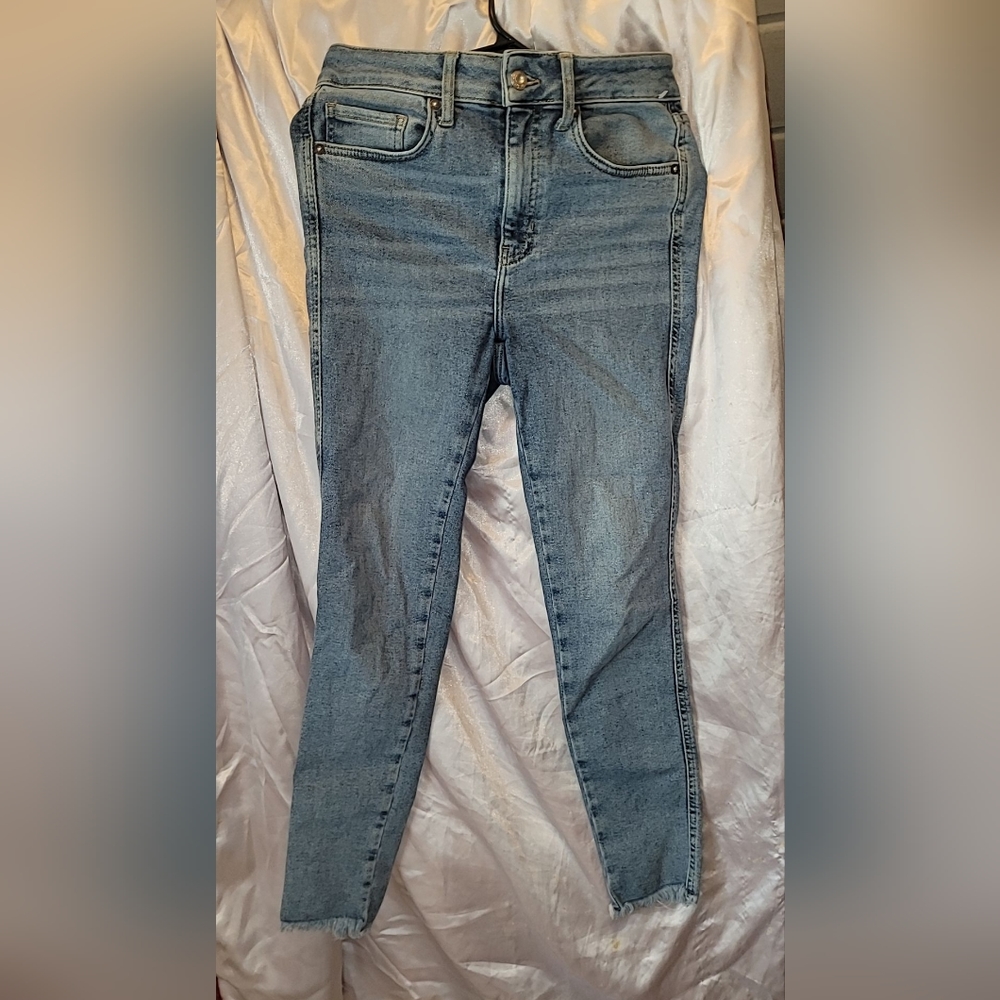 We The Free raw hem jeans